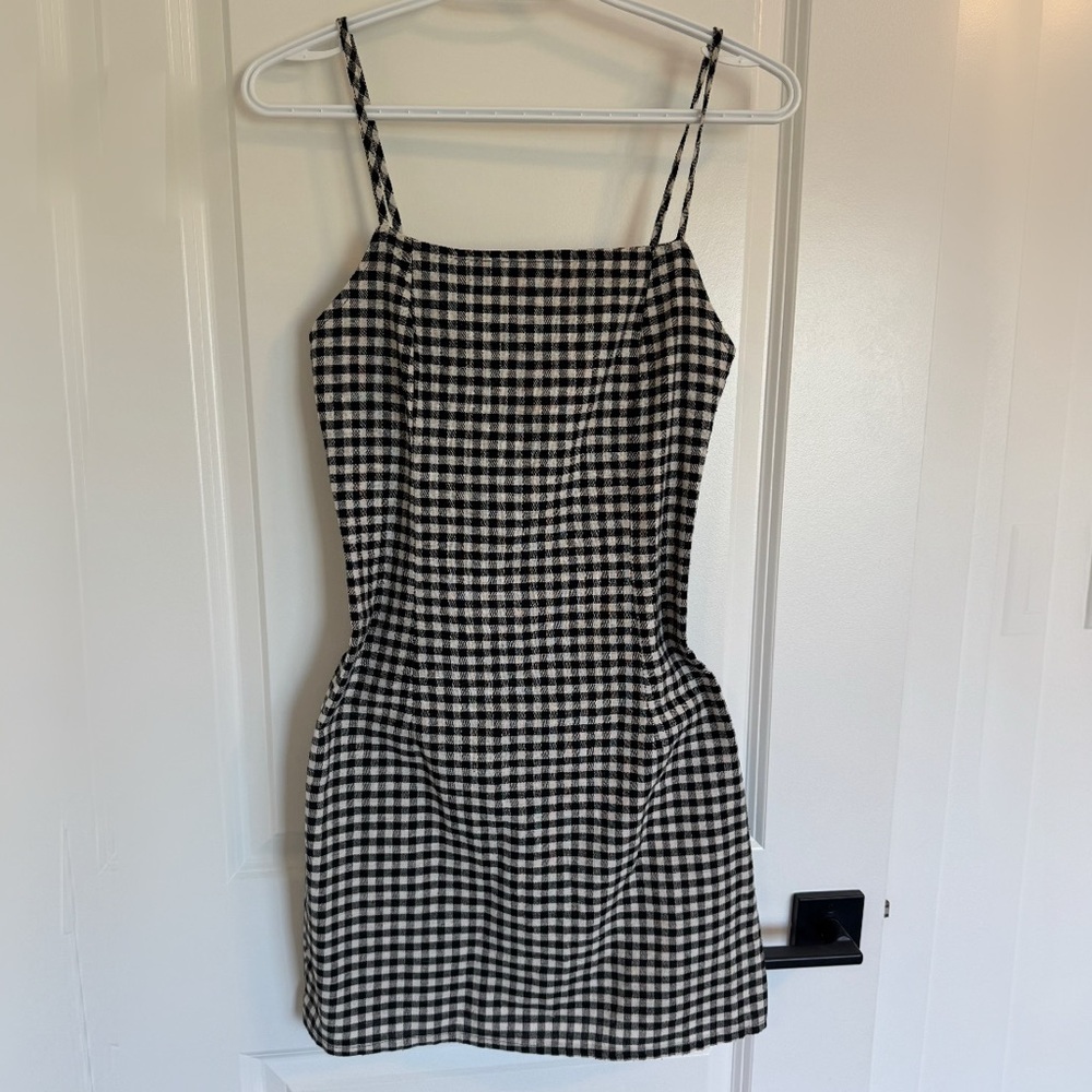 Women’s Gingham Print Dress